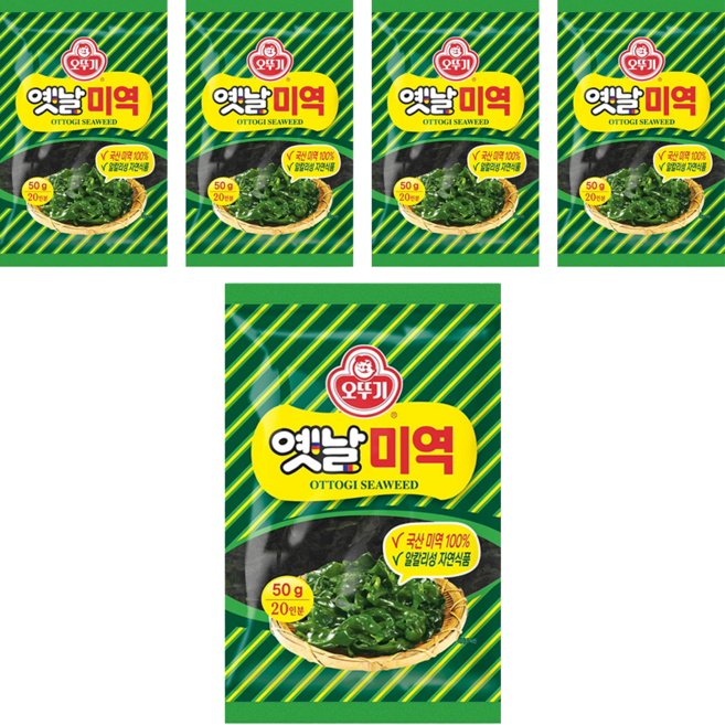 OTOKI 不倒翁 海帶芽, 50g, 5包