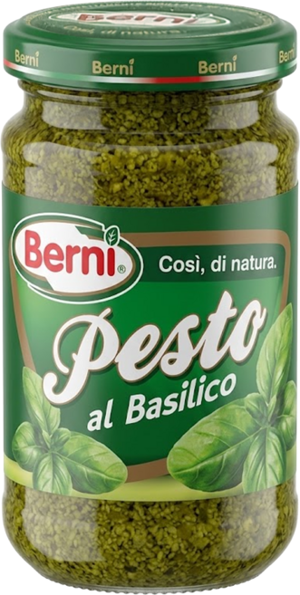 Berni 義大利羅勒青醬, 195g, 1罐