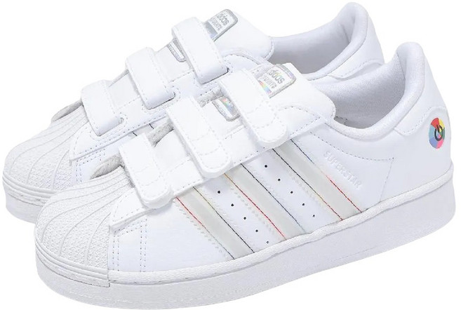 adidas 愛迪達 兒童款 SUPERSTAR LED LIGHTS CF C 休閒鞋 JI0509