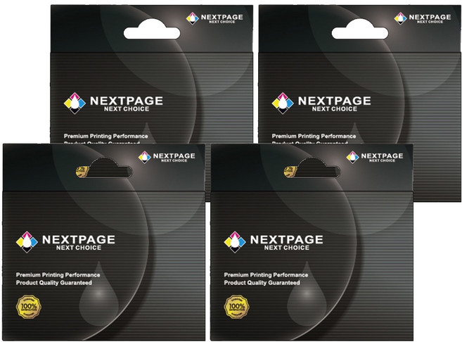 NEXTPAGE 台灣榮工 一般相容標籤帶 LK-4TBN, 4個