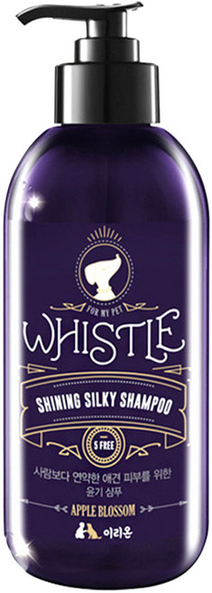 WHISTLE 狗狗柔潤亮澤洗毛精, 500ml, 1瓶