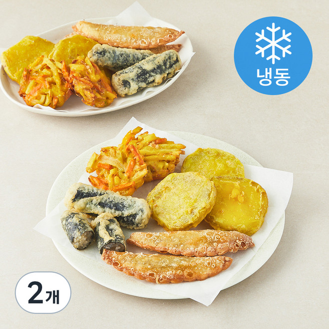 석관동떡볶이 모듬튀김 (냉동), 660g, 2개