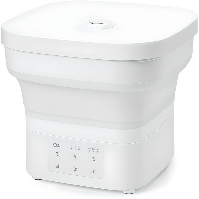 오아 플렌티 플렛 4L 자동습도조절 접이식 초음파 가습기, OHM-076WH