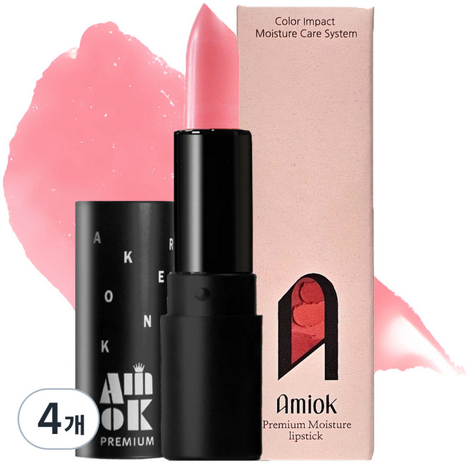아미옥 프리미엄 립스틱, 4개, 113젤리로피