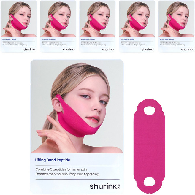 슈링크알엑스 리프팅 밴드 펩타이드 10g, 1개입, 6개