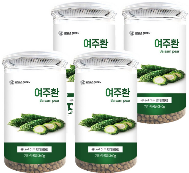 헬로우그린 여주환, 340g, 4개
