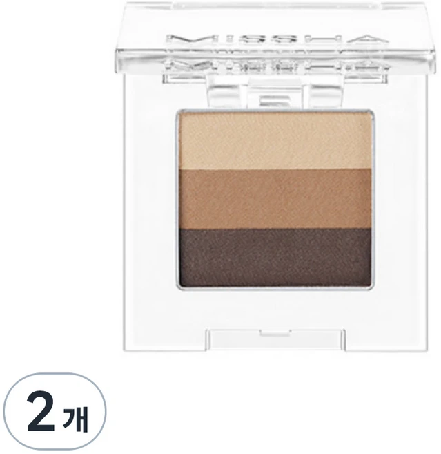미샤 트리플 섀도우 2g, 7호 샌드 웨이브, 2개 - 쿠팡