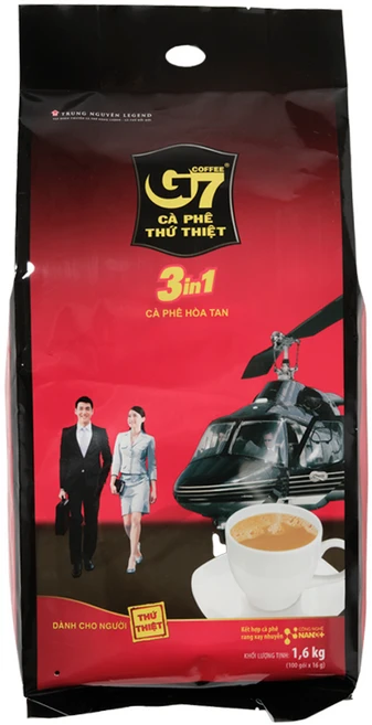 G7 3 in 1 커피믹스, 16g, 100개입, 1개 - 쿠팡