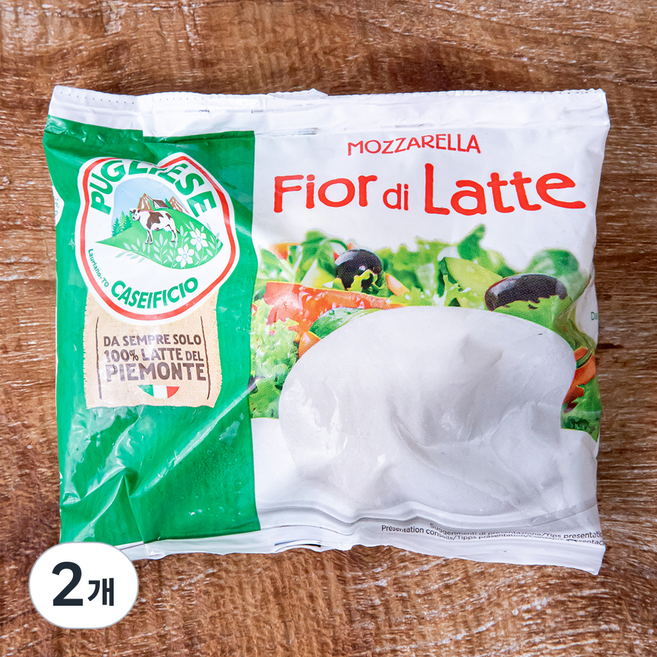 푸글리제 모짜렐라 치즈, 125g, 1개입, 2개