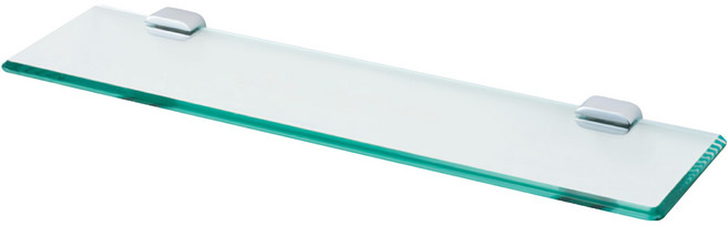 DAY&DAY 日日家居 鏡子平台架 3508MCG 10MM OG邊強化玻璃, 透明色, 1個