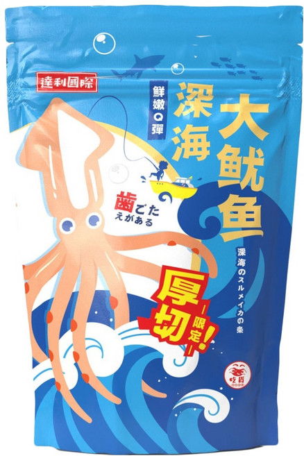 達利國際 深海大魷魚 原味, 100g, 1包