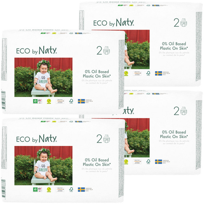 네띠 밴드형 기저귀 아동공용, 2단계, 132매