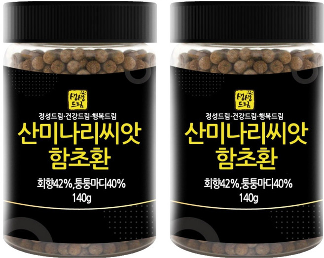 생생드림 산미나리씨앗 함초환, 2개, 140g