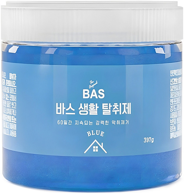 BAS 바스 블루 탈취제 본품, 397g, 1개