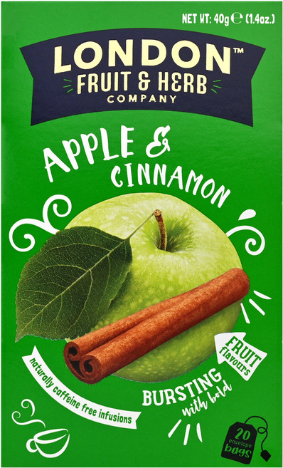 런던프룻앤허브 애플 앤 시나몬 티백, 2g, 20개입, 1개