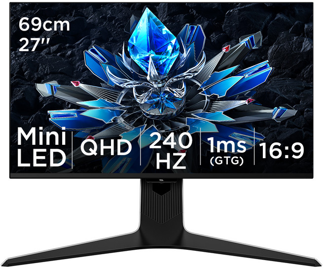 TCL QHD Mini LED 게이밍 모니터, 69cm, 27R73Q