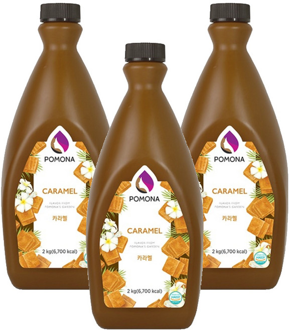 포모나 카라멜 소스, 3개, 2kg