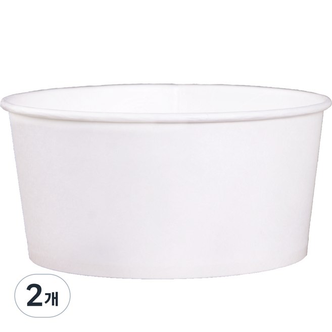샘솟는컵 일회용 종이그릇 12.5 x 6 cm, 50개입, 2개