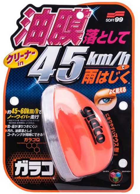 SOFT99 免雨刷Q 撥水劑, 1個, 70ml