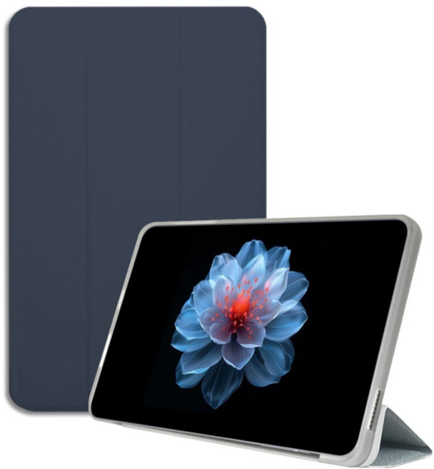 GRAYCO 플립 태블릿 케이스, 다크 그레이, 다크 그레이