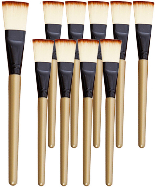 나도미인 고급형 챠밍팩 붓, 10개