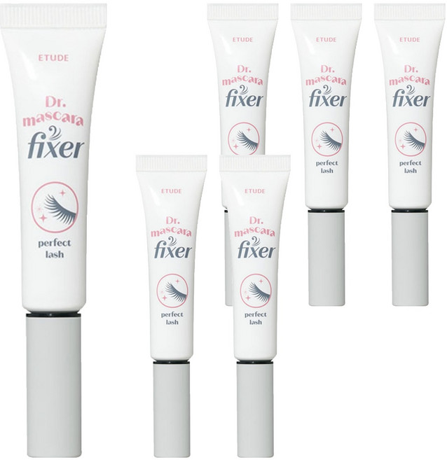 ETUDE 眼采飛揚防水定妝睫毛膏 6ml, 單色, 6支