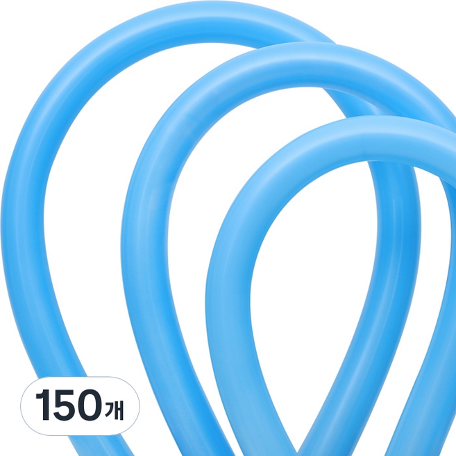조이파티 셈퍼텍스 요술풍선 260S, 블루, 150개