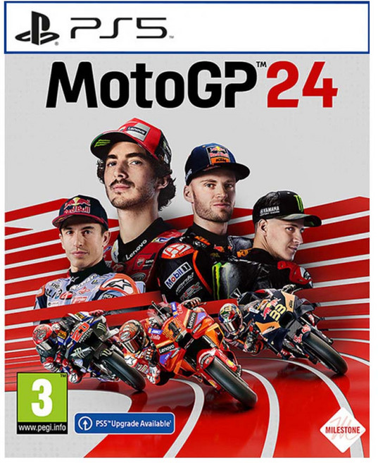 PlayStation PS5 MotoGP 24 世界摩托車錦標賽 2024 首日版 MotoGP 24 Day One Edition 中英日文歐版, 單一商品