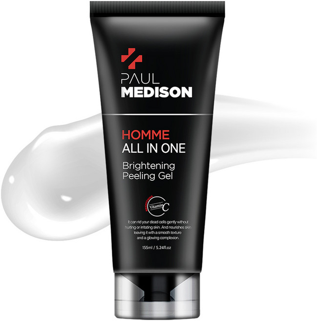 폴메디슨 옴므 올인원 대용량 브라이트닝 필링젤, 1개, 155ml