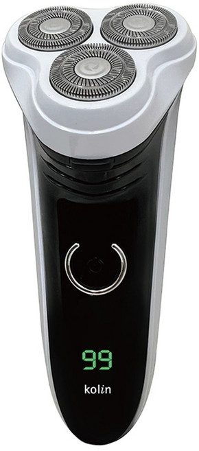 Kolin 歌林 高速浮動三刀頭刮鬍刀, KSH-DLRZ1500, 黑色