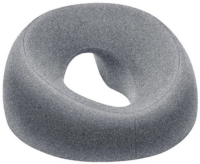 마샤투 엎드려자는 안면 마사지 수면 베개, 그레이, 1개