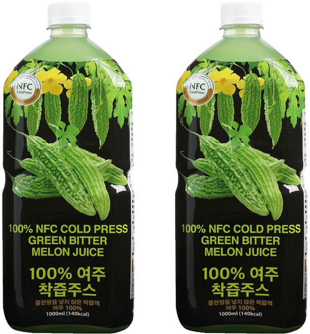 PharmoVit NFC生苦瓜汁, 1L, 2瓶
