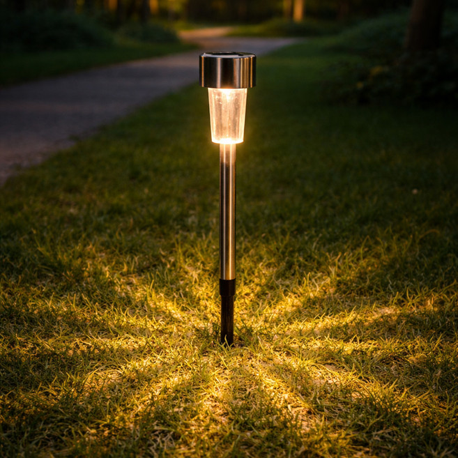 루아즈 LED 센서 야외 정원등 태양광조명, 웜화이트