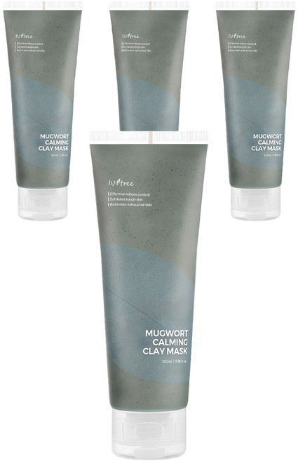 이즈앤트리 머그워트 카밍 클레이 마스크 100ml, 1개입, 4개