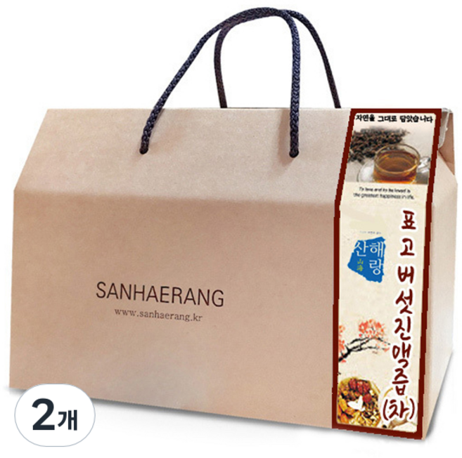 산해랑 표고버섯즙 30p, 2개, 3L