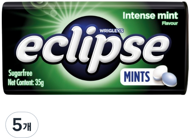eclipse 易口舒 強效薄荷口味糖, 35g, 5個