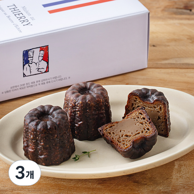 에쉬레 얼그레이 까눌레, 55g, 4개입, 3개