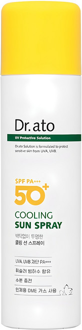 닥터아토 쿨링 선 스프레이 SPF50+ PA+++, 150ml, 1개