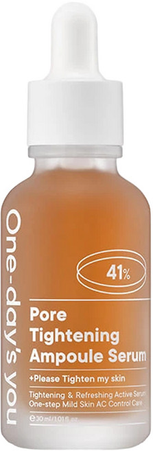 One-day's you 毛孔緊緻安瓶精華, 30ml, 1瓶