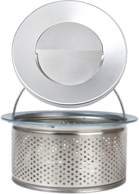 사부작마켓 싱크대 배수구 거름망 + 자동 커버 세트, 1세트