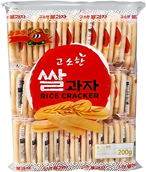 고소한 쌀과자, 200g, 1개