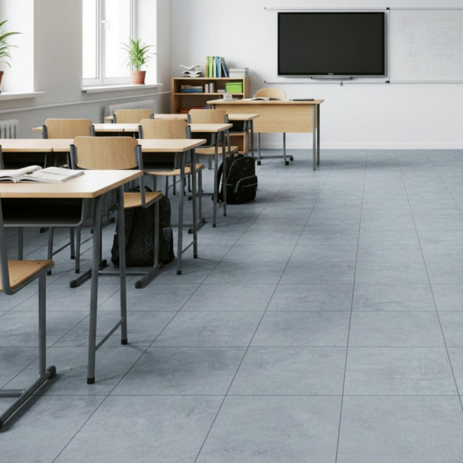 로즈로사 본드식 데코타일 40 x 40 cm, 콘크리트(ECB-203), 20개