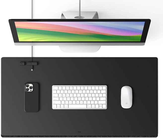 엘라고 프리미엄 마그네틱 데스크매트, 블랙