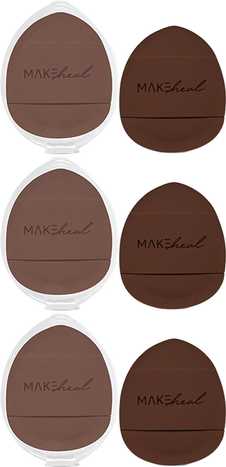 메이크힐 미니 팡팡 퍼프, 무향, 3개