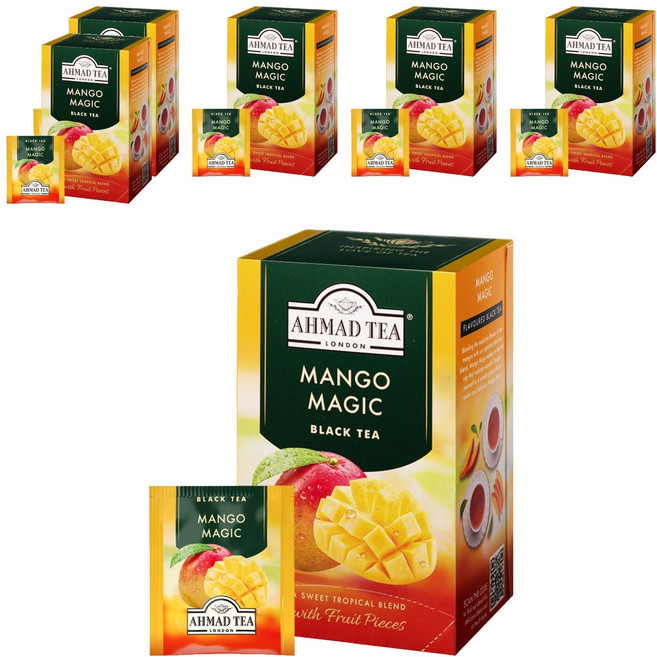 아마드티 망고 매직 티, 2g, 20개입, 6개
