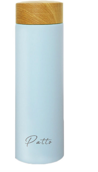 PATTO RABBIT 百特兔 304真空保溫瓶, 天藍色, 500ml, 1個
