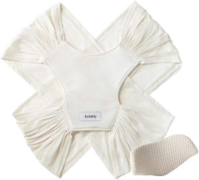 코니아기띠 오리지널 AirMesh + 헤드서포트, 크림