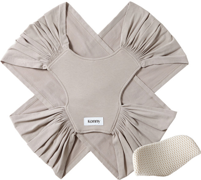 코니아기띠 오리지널 Elastech + 헤드서포트, 베이지