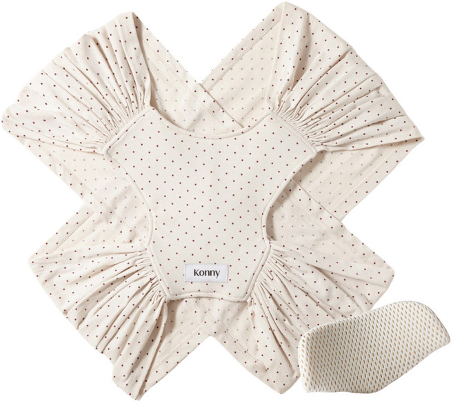 코니아기띠 오리지널 Elastech + 헤드서포트, 와인도트