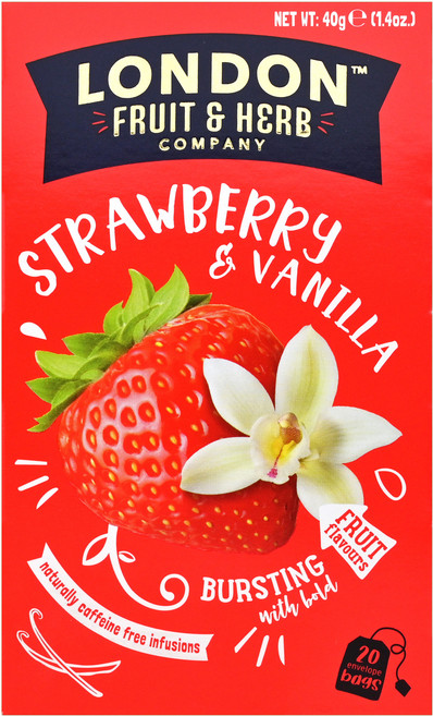 런던프롯 스트로베리 앤 바닐라 티백, 2g, 20개입, 1개